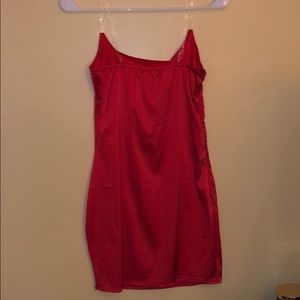 Mini Red Dress
